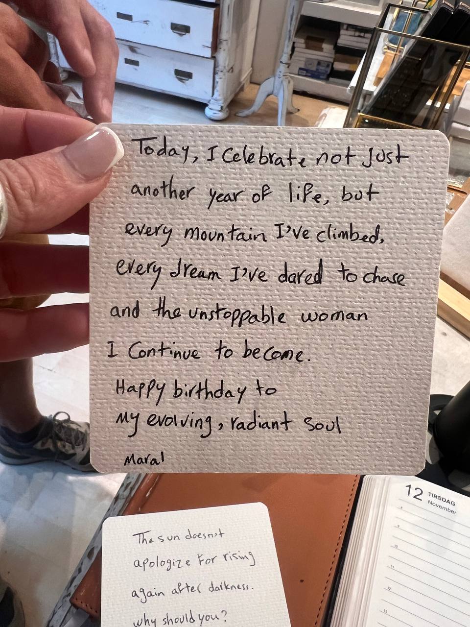 ✨ From My Hand to Your Heart: The Power of a Quote, A Gift, A Moment