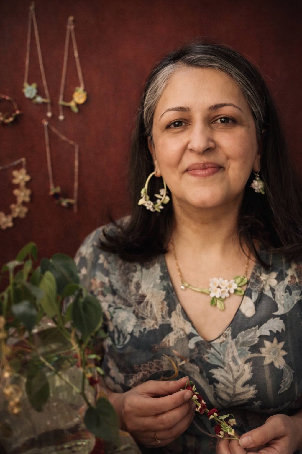 Spring Blossom — The Art of Thread, Memory, and Nature