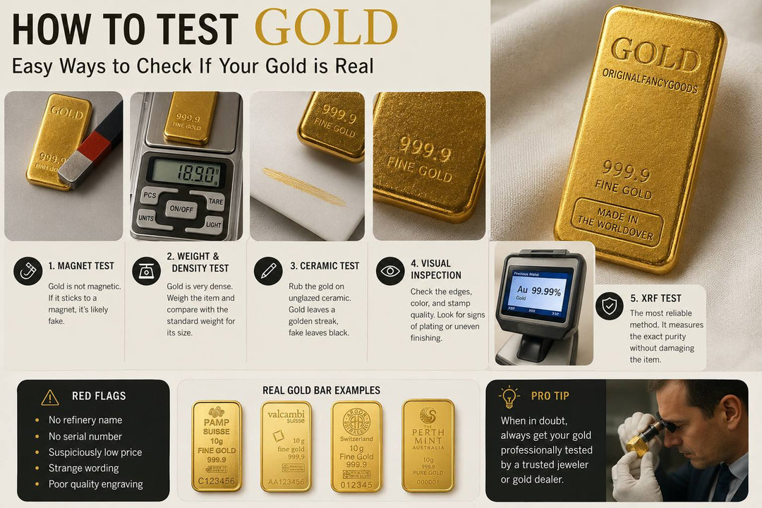 Is Your Gold Bar Real? How to Test Gold, Avoid Fake Bullion & Understand 999.9 Fine Gold