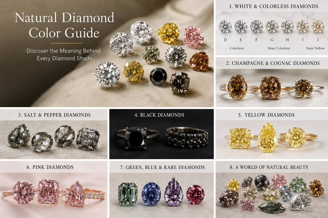 Natural Diamond Color Guide: Discover the Meaning Behind Every Diamond Shade