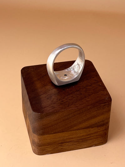 The Eye of Power – Artisan Silver Ring with Tiger’s Eye