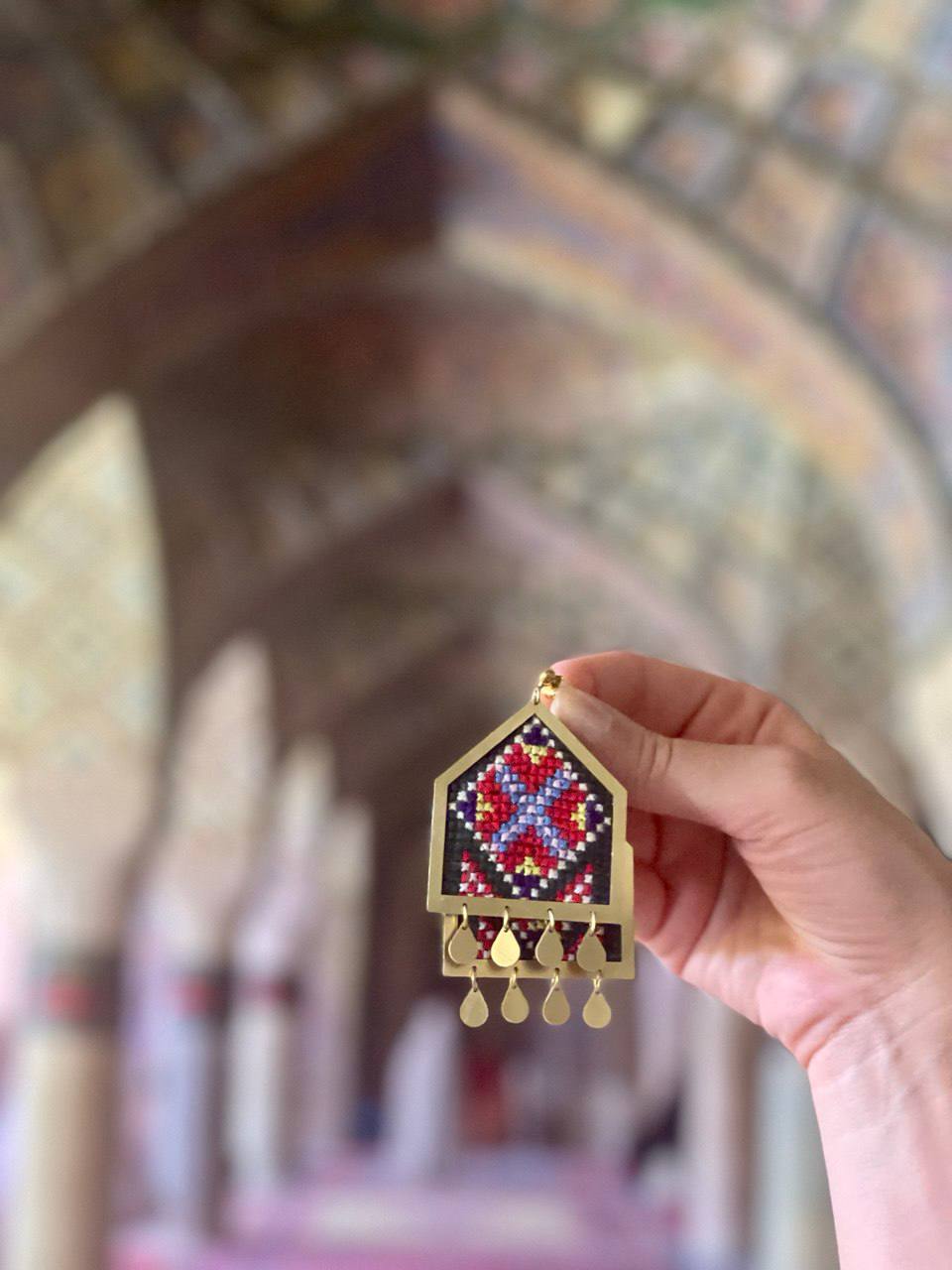 Sheyda – The Stained Glass Dream

A window of Shiraz resting against your skin — where light becomes color, and color becomes devotion.
