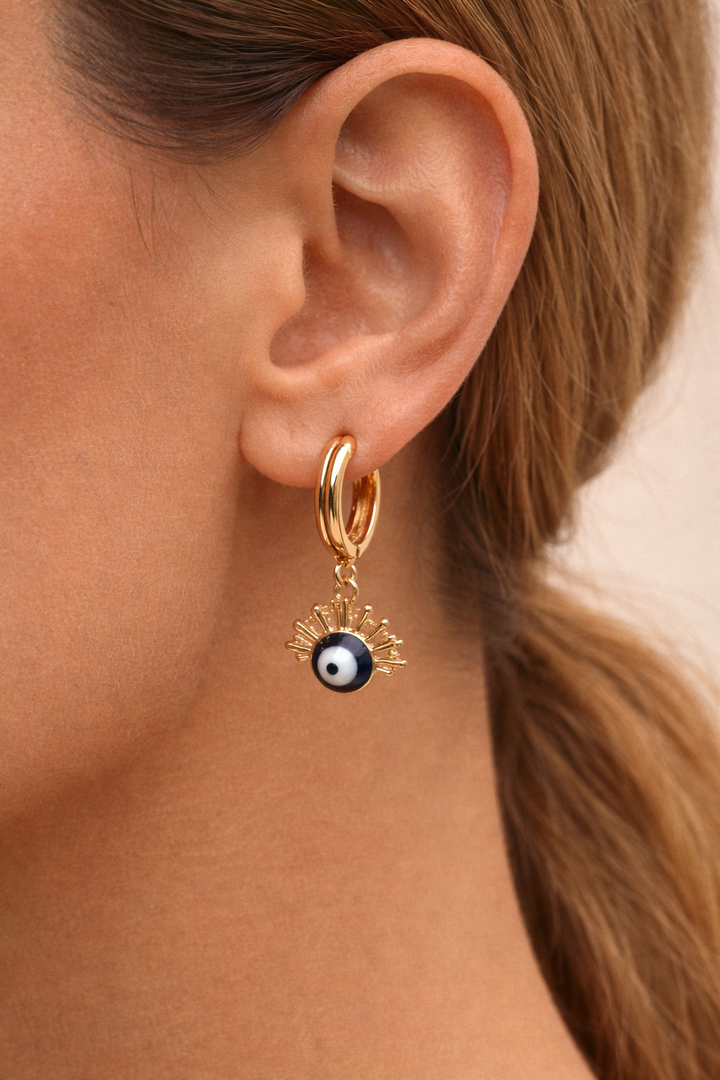 Evil Eye Sun Hoop one piece