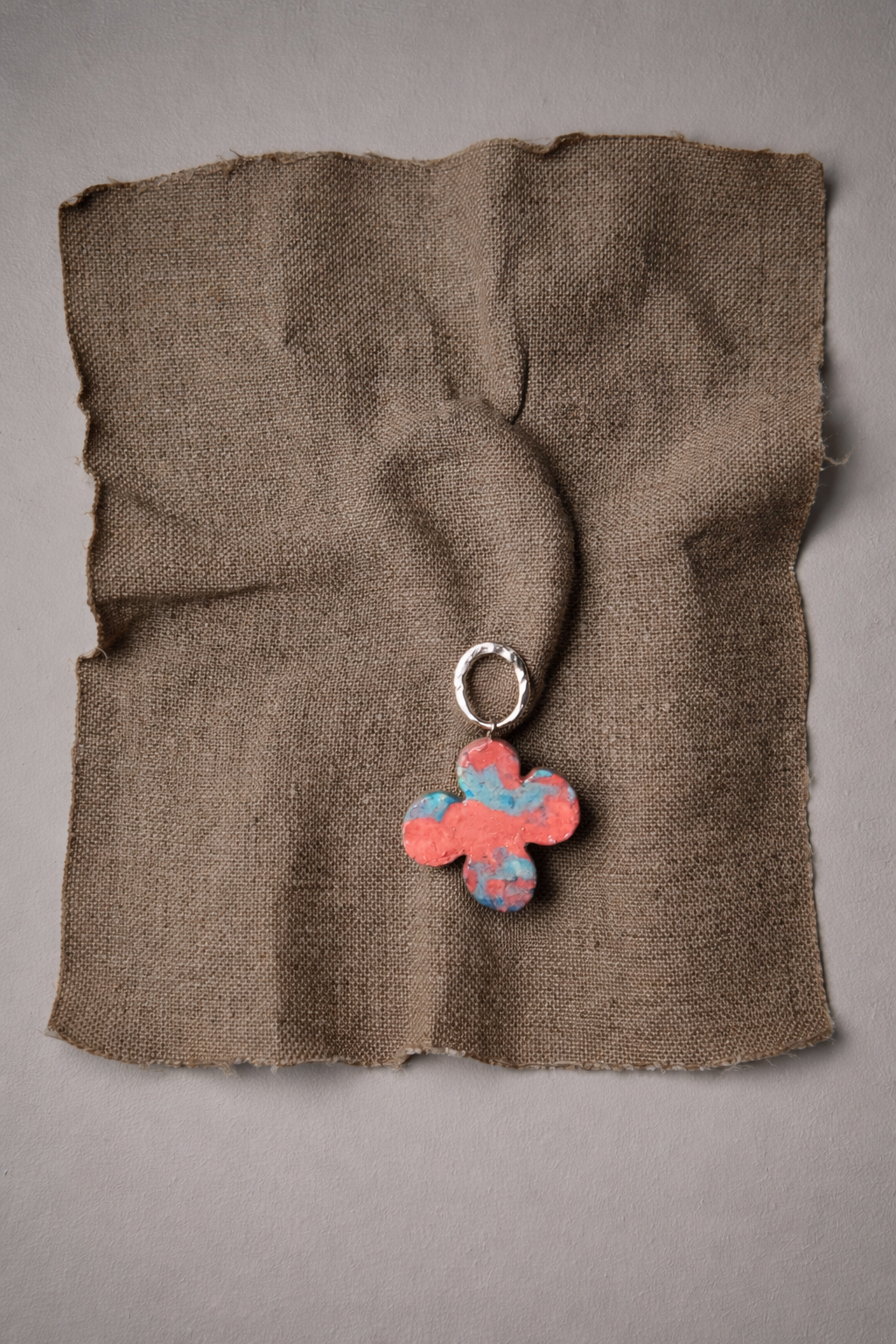 Wear the Wearing – Handmade Silver & Papier-Mâché Statement Earrings| Jewelry that carries texture, story, and soul.