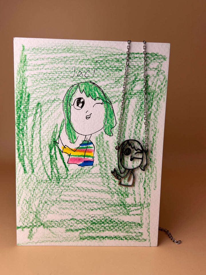 Little Dreamer – Custom Kid’s Art Necklace