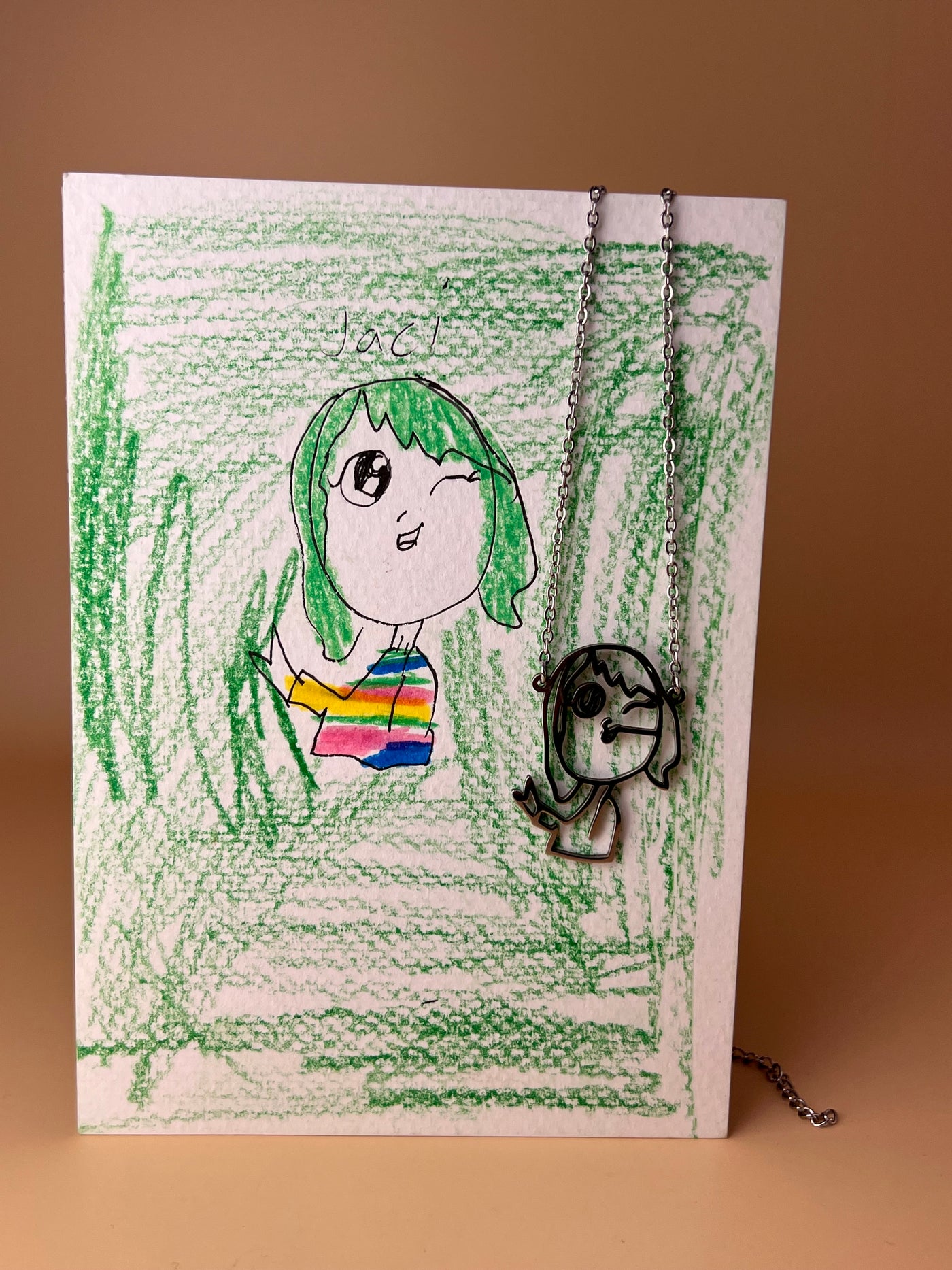 Little Dreamer – Custom Kid’s Art Necklace