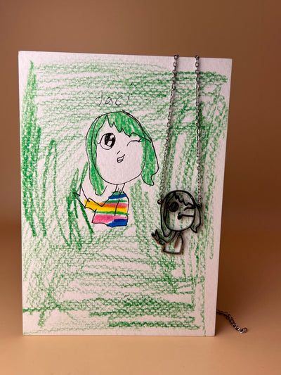 Little Dreamer – Custom Kid’s Art Necklace