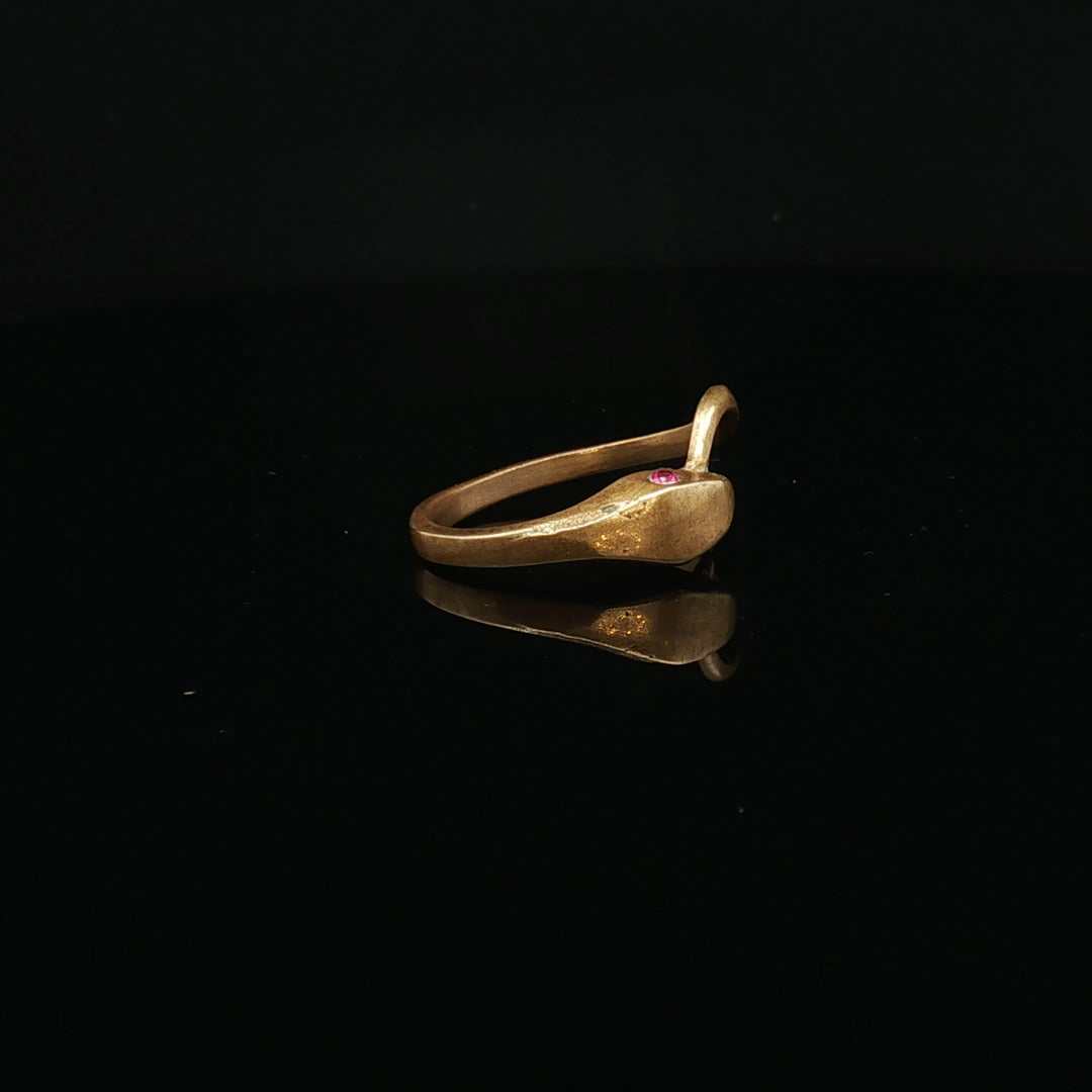 Indian Serpent Whisper Ring