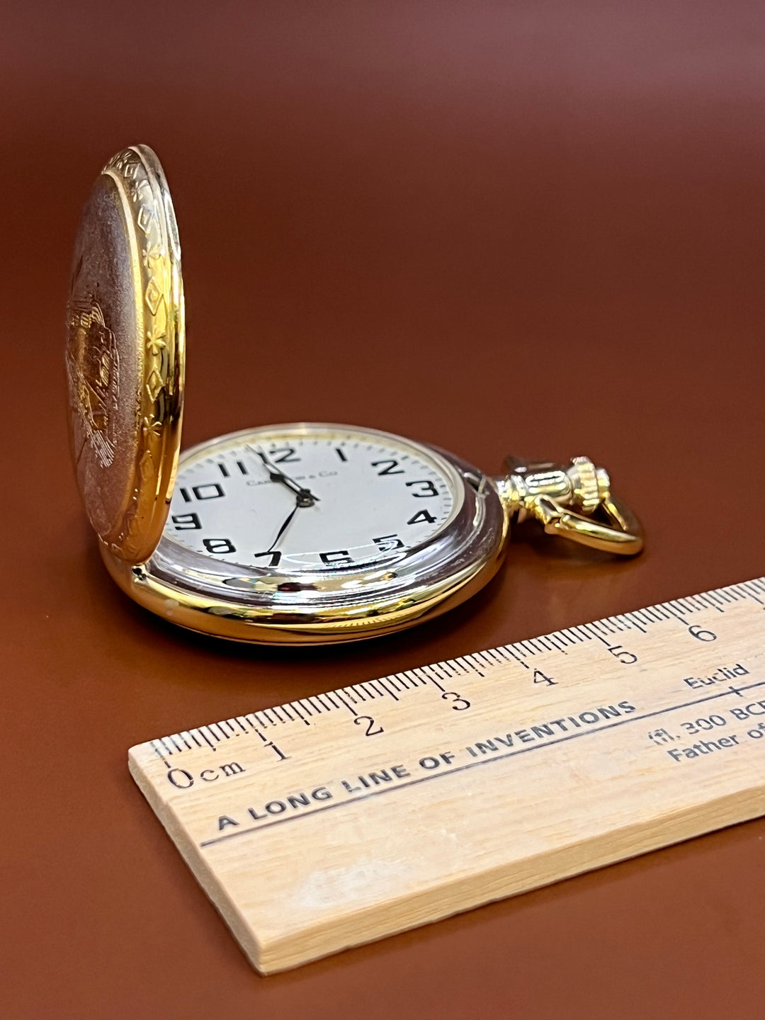 Golden Era Steamliner Pocket Watch