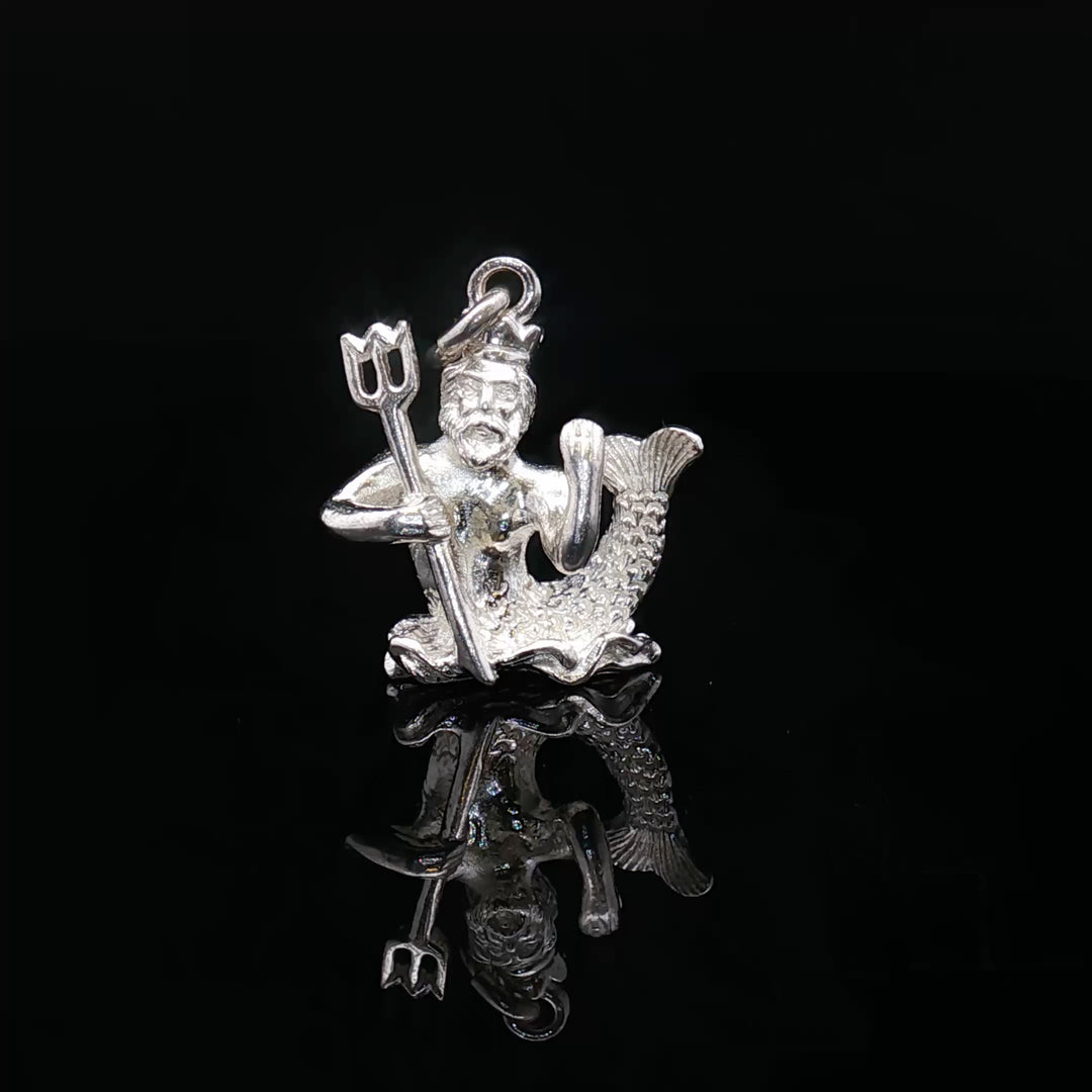 Capricorn — The Sea-Goat of Mastery

Solid Silver Zodiac Sculpture Charm