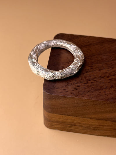 Custom Handmade Silver Ring – From Wax to Wearable Art