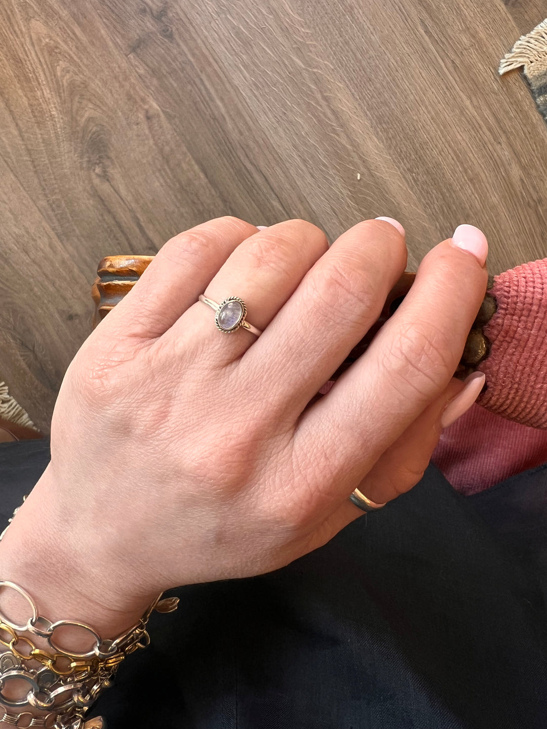 Opal Ring – Sterling Silver 925 Handmade | Bohemian Gemstone Ring