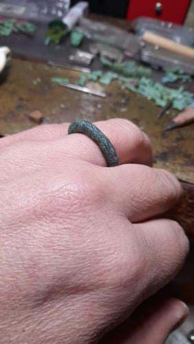 Custom Handmade Silver Ring – From Wax to Wearable Art
