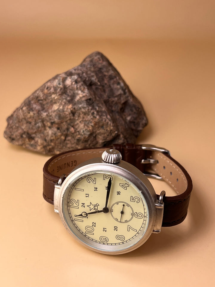 Vintage Soviet Sky – Polikarpov Tribute Watch (Atlas 43MM)
