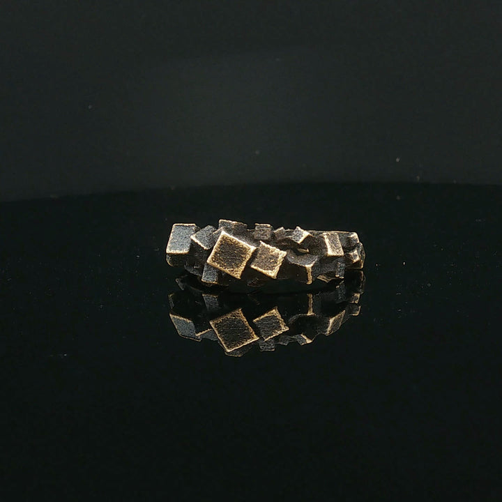 The Architect brass greek Ring adjustable