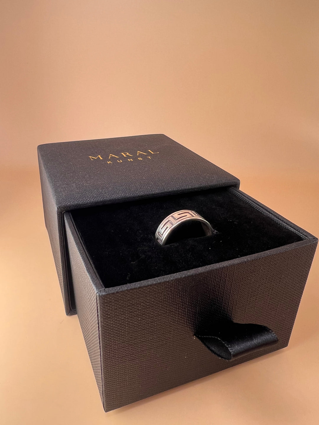 Made to Order Custom ring  Contact for more details | Eternal Flow – Greek Key