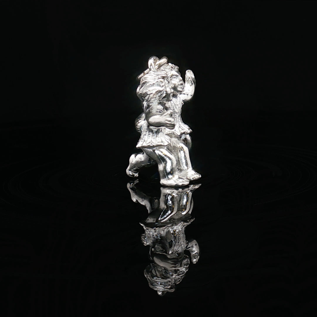 Gemini — The Dance of Duality

Solid Silver Zodiac Sculpture Charm