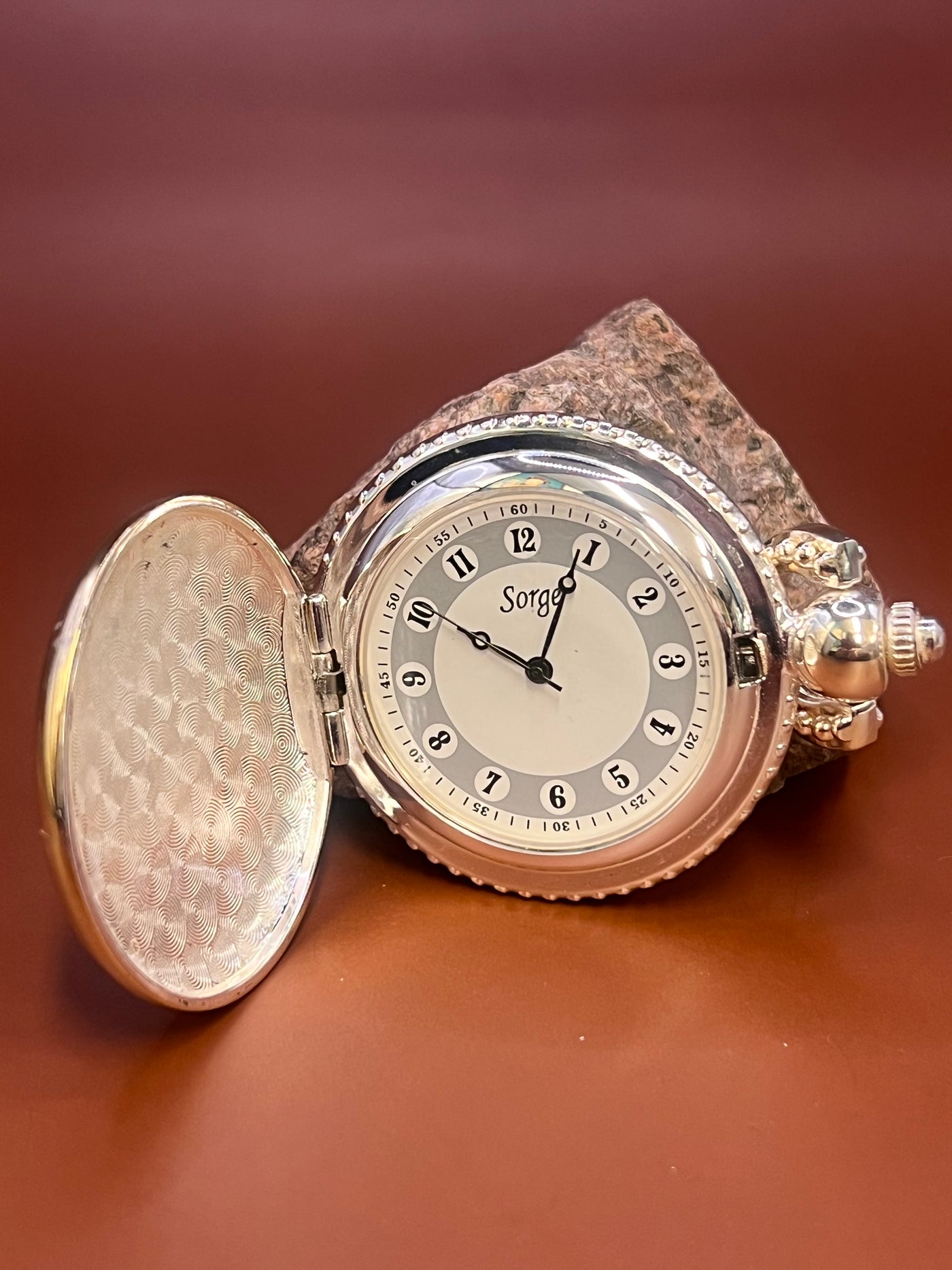Vintage Garden of Time Pocket Watch