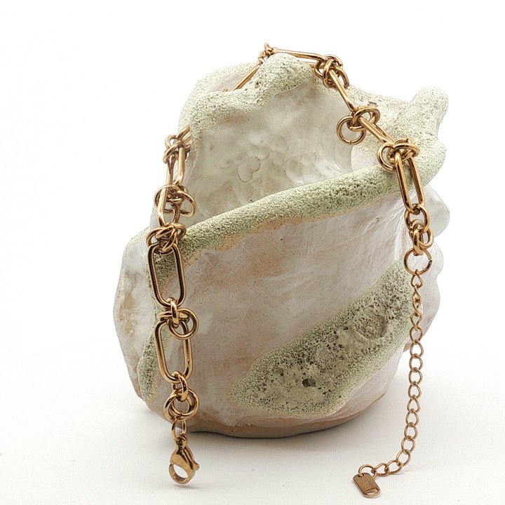 Nordic Elements Collection

Heritage Link Bracelet – 18K PVD Gold Stainless Steel