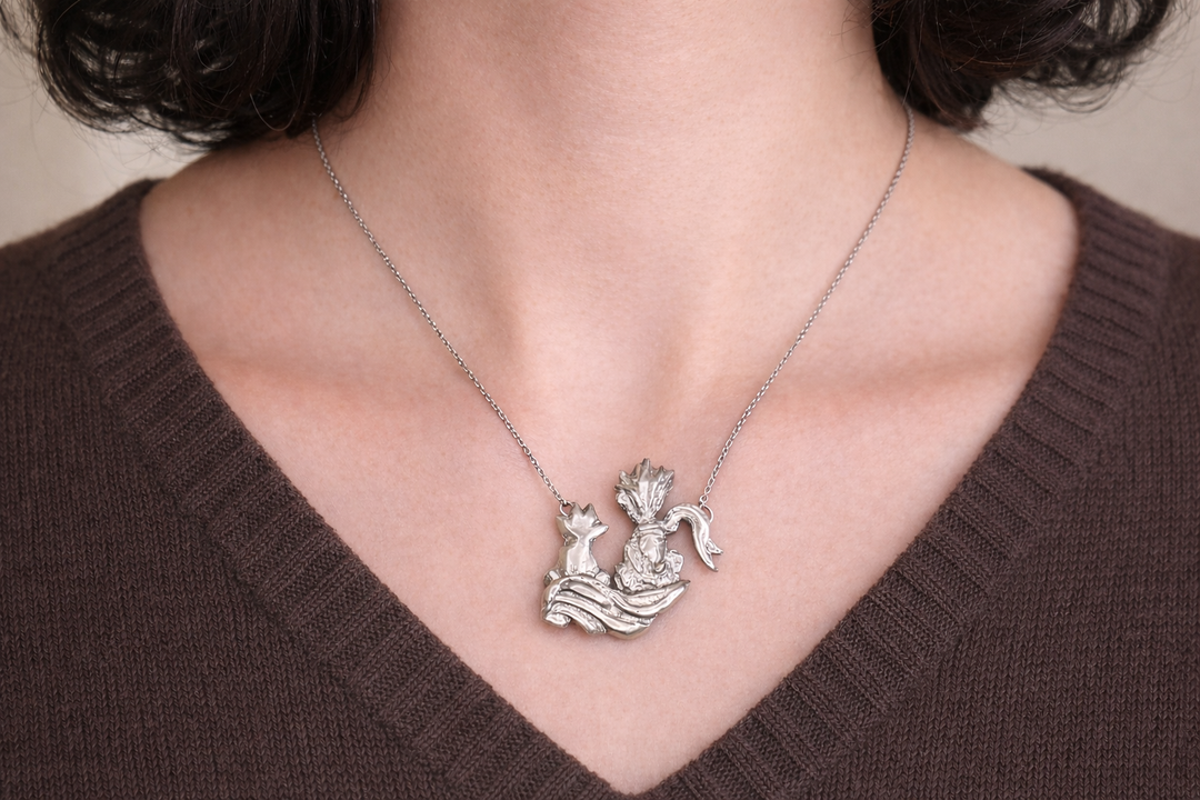 The Little Prince – What Is Essential
Solid 925 Silver Necklace
