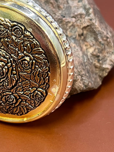 Vintage Garden of Time Pocket Watch