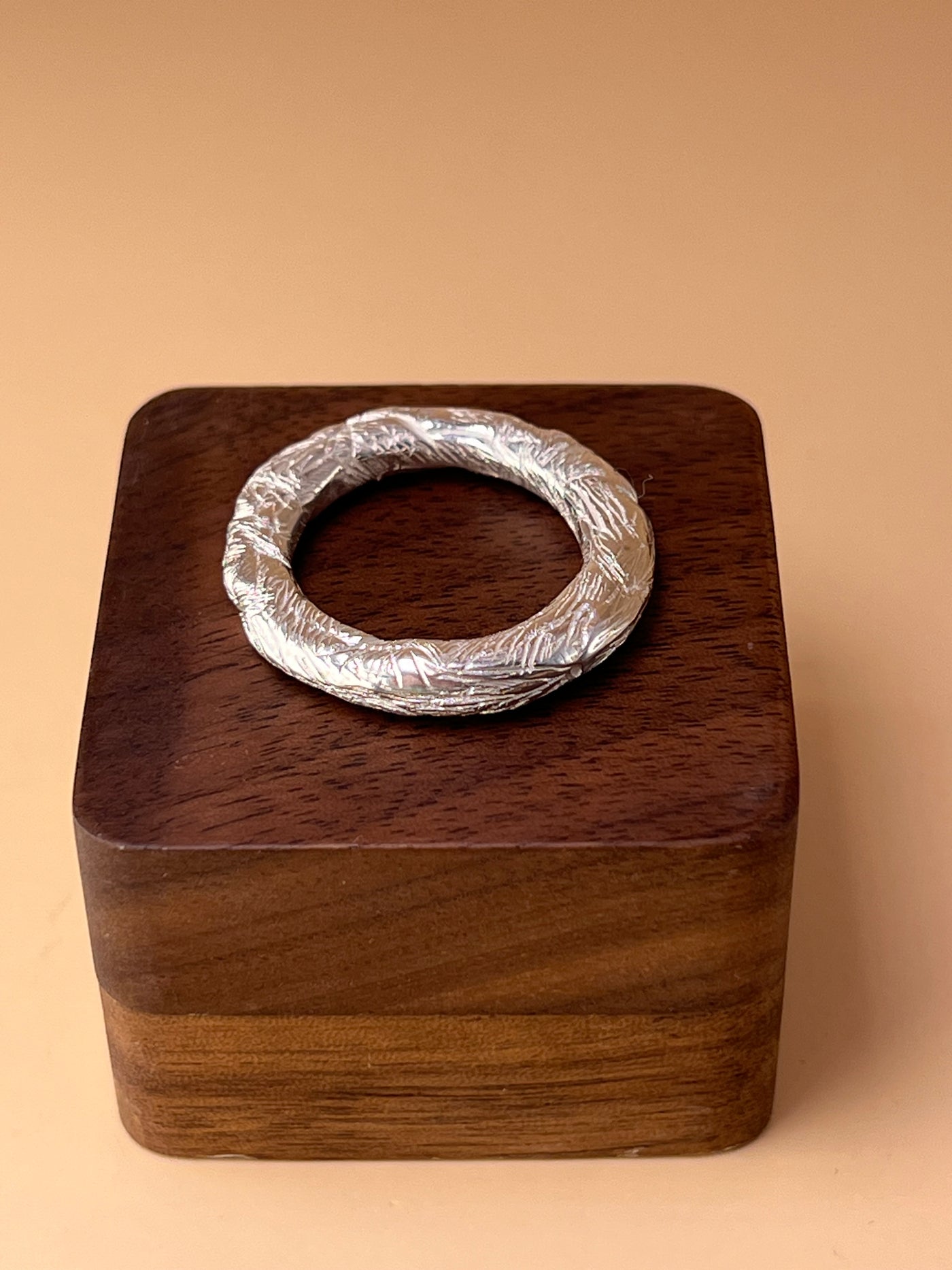Custom Handmade Silver Ring – From Wax to Wearable Art