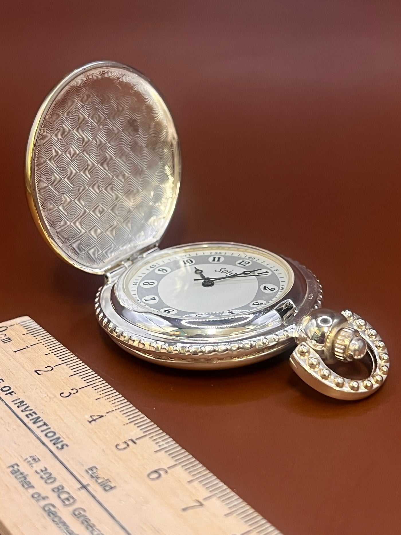 Vintage Garden of Time Pocket Watch