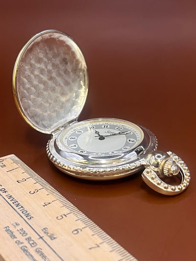 Vintage Garden of Time Pocket Watch