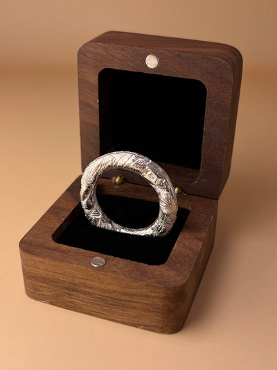 Custom Handmade Silver Ring – From Wax to Wearable Art