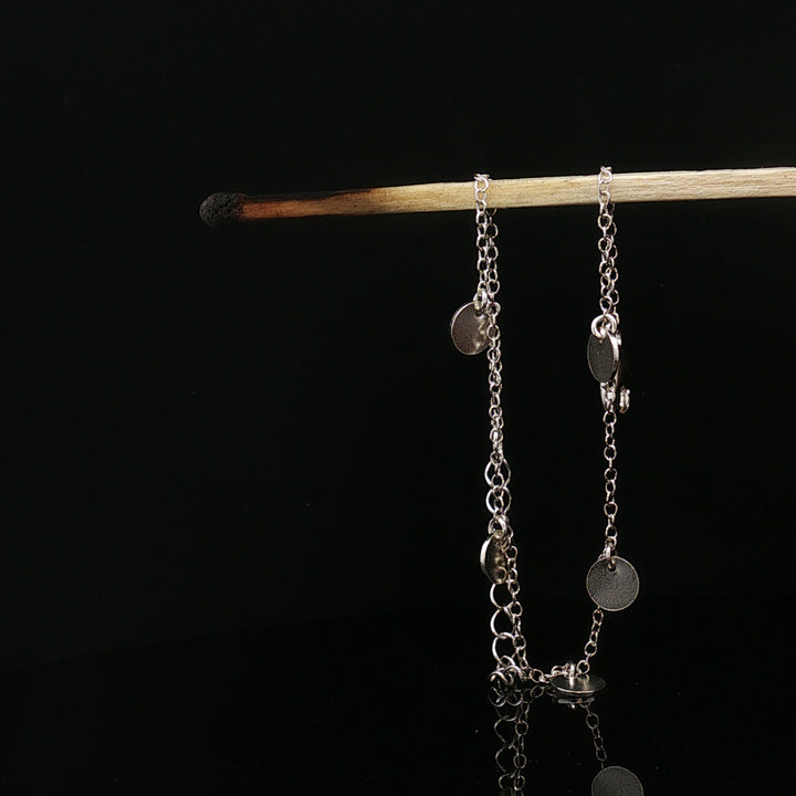 Nordic Echo – 925 Sterling Silver Scandinavian Minimalist Bracelet