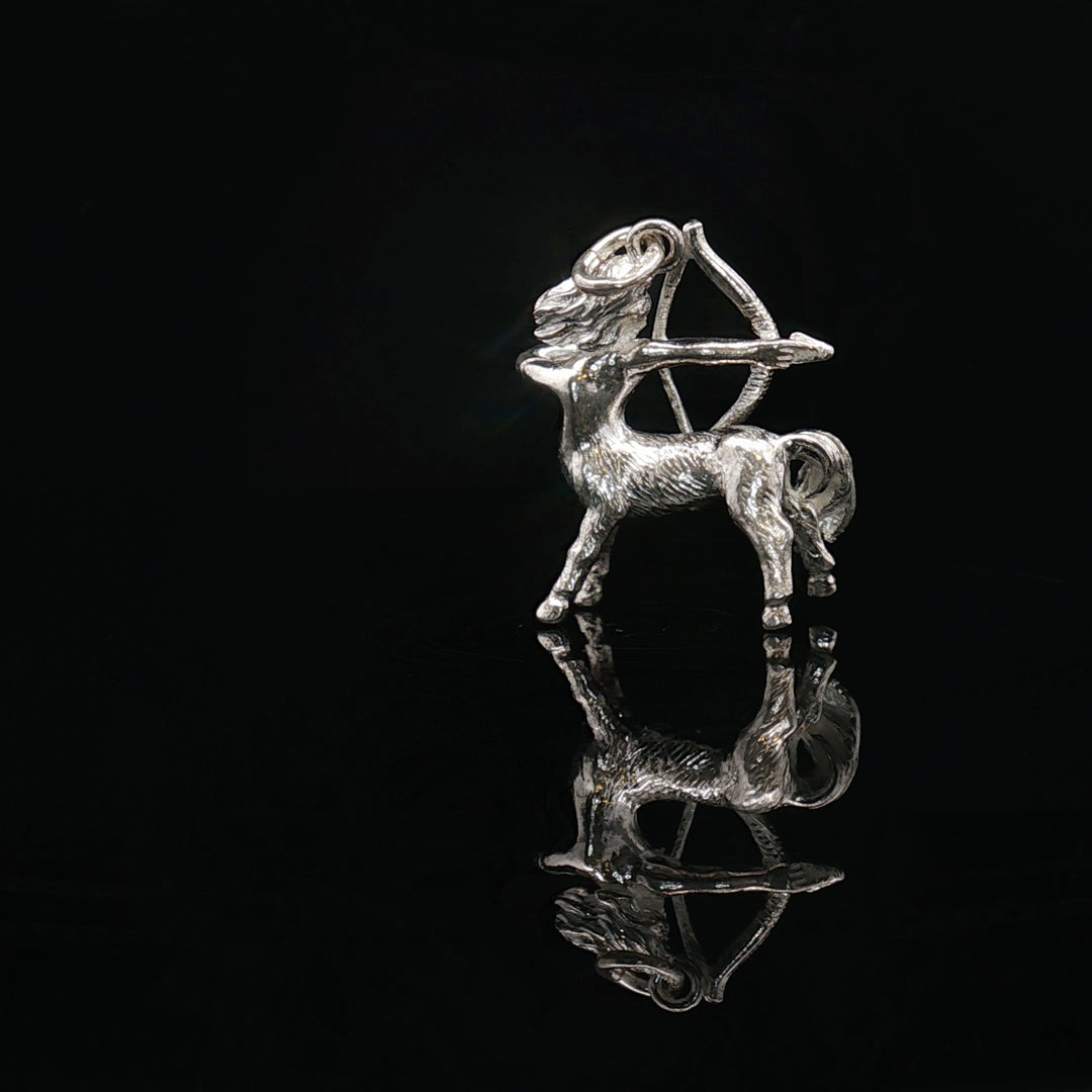 Sagittarius — The Archer of Truth

Solid Silver Zodiac Sculpture Charm