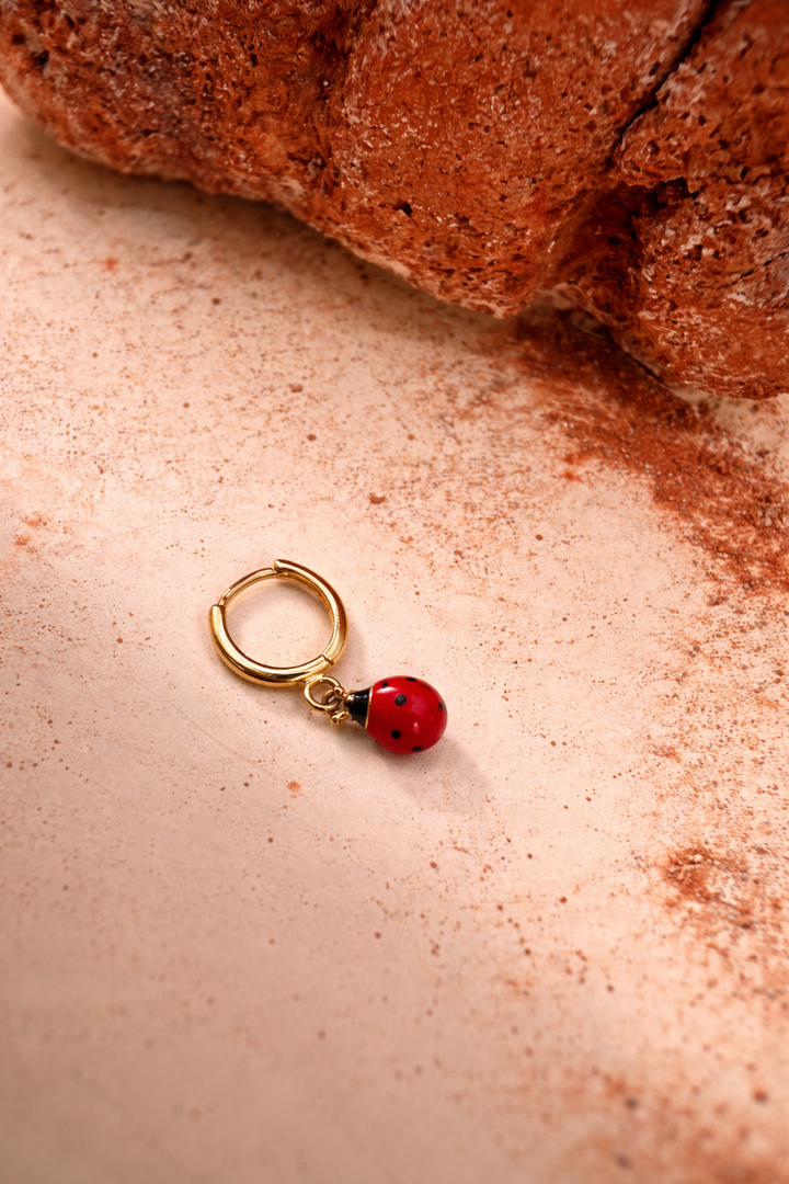 Lucky Ladybug Hoop