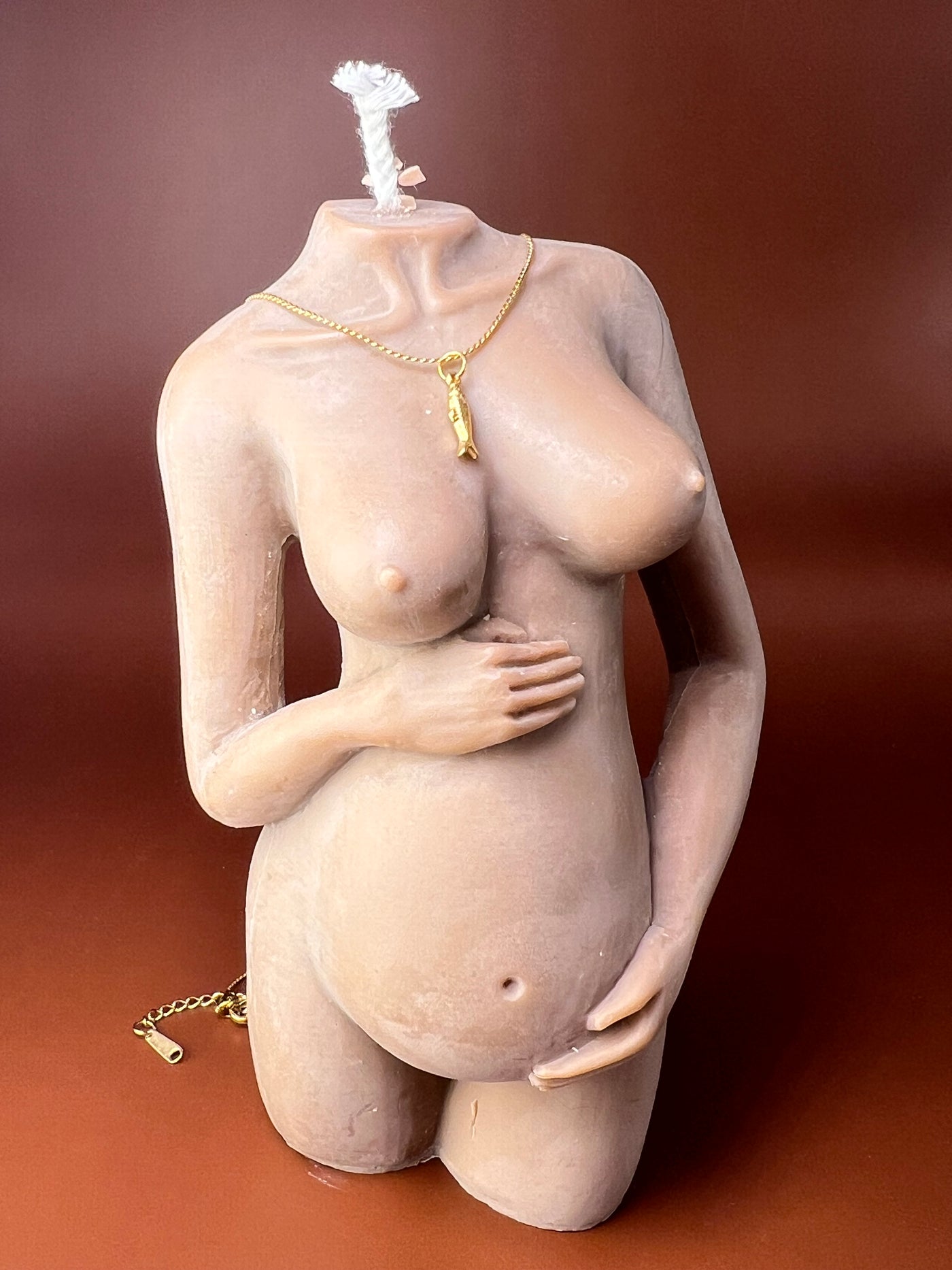 Mini Sardine Charm Necklace – Gold Filled Stainless Steel