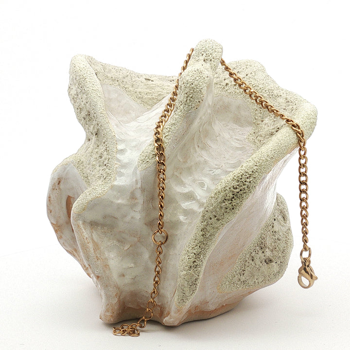 Nordic Elements Collection

Curb Chain Bracelet – 18K PVD Gold Stainless Steel