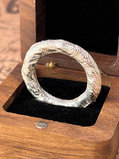 Custom Handmade Silver Ring – From Wax to Wearable Art