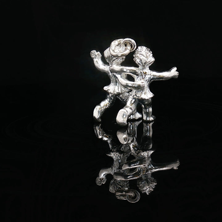 Gemini — The Dance of Duality

Solid Silver Zodiac Sculpture Charm