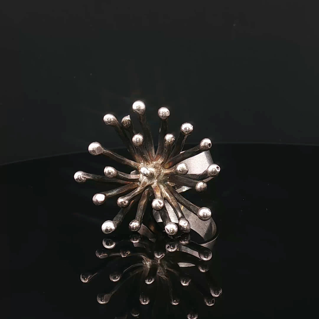 Dandelion of Wishes

Contemporary Sculptural Silver Ring – Collector’s Edition