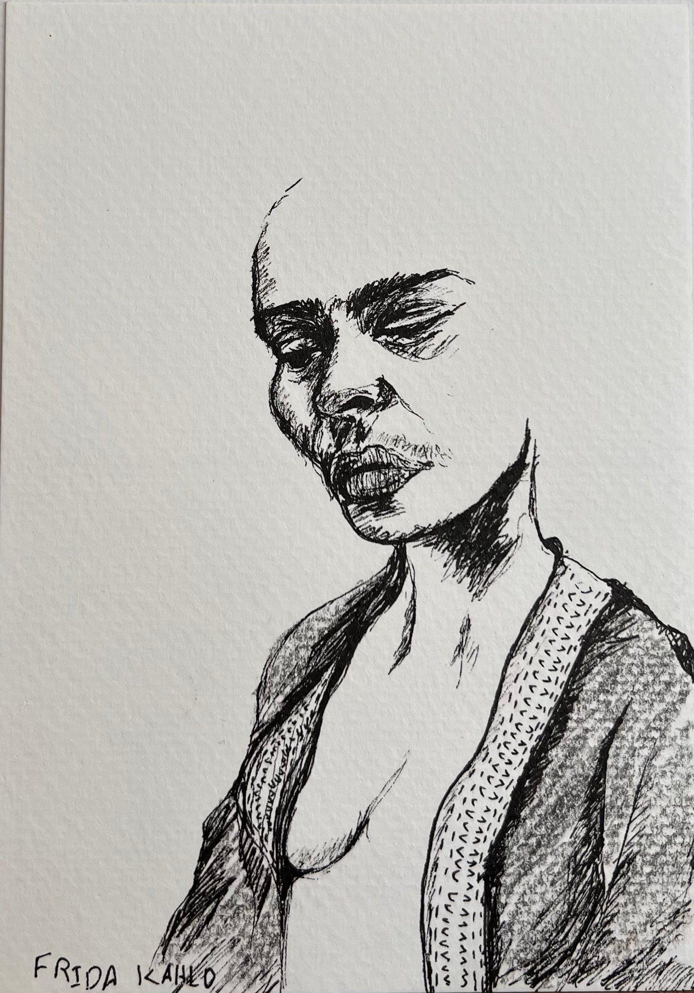 Frida – The Unfinished Flame (Original Drawing, Collector’s Edition)