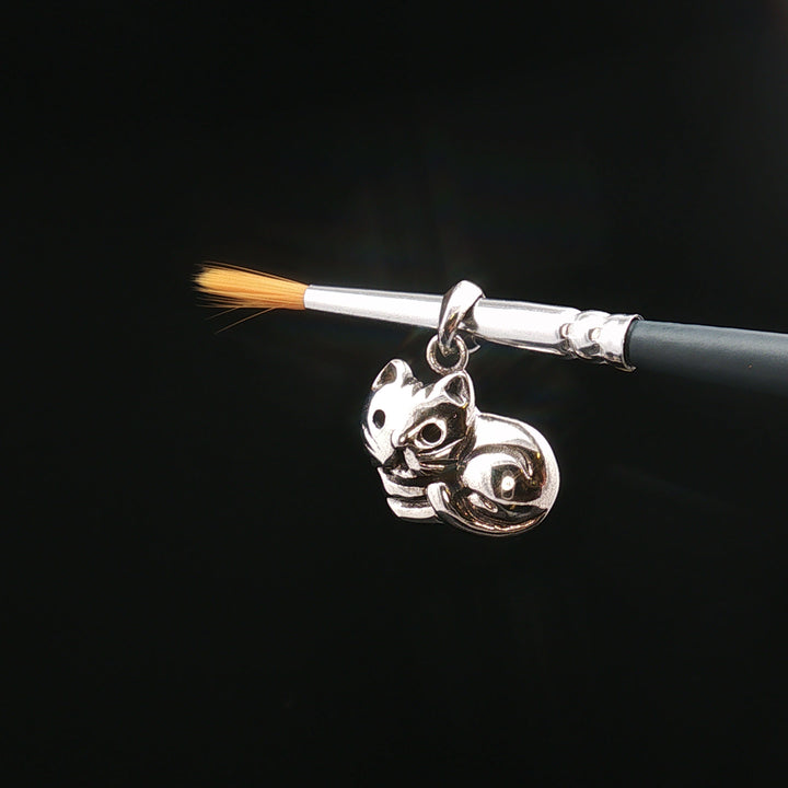 Scandinavian Kitty Pendant
