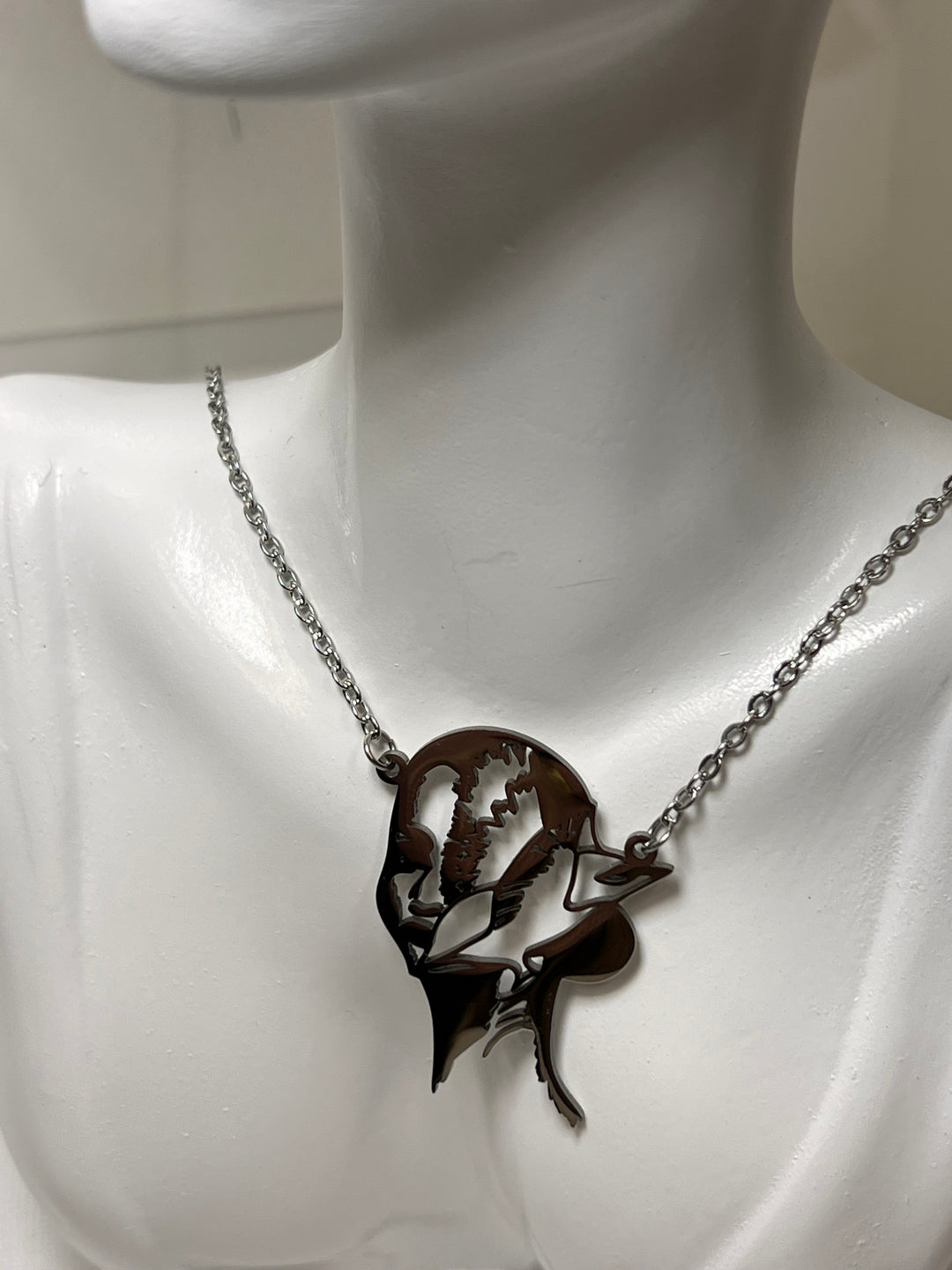 Maral original Drawing Necklace Woman vulnerable collection