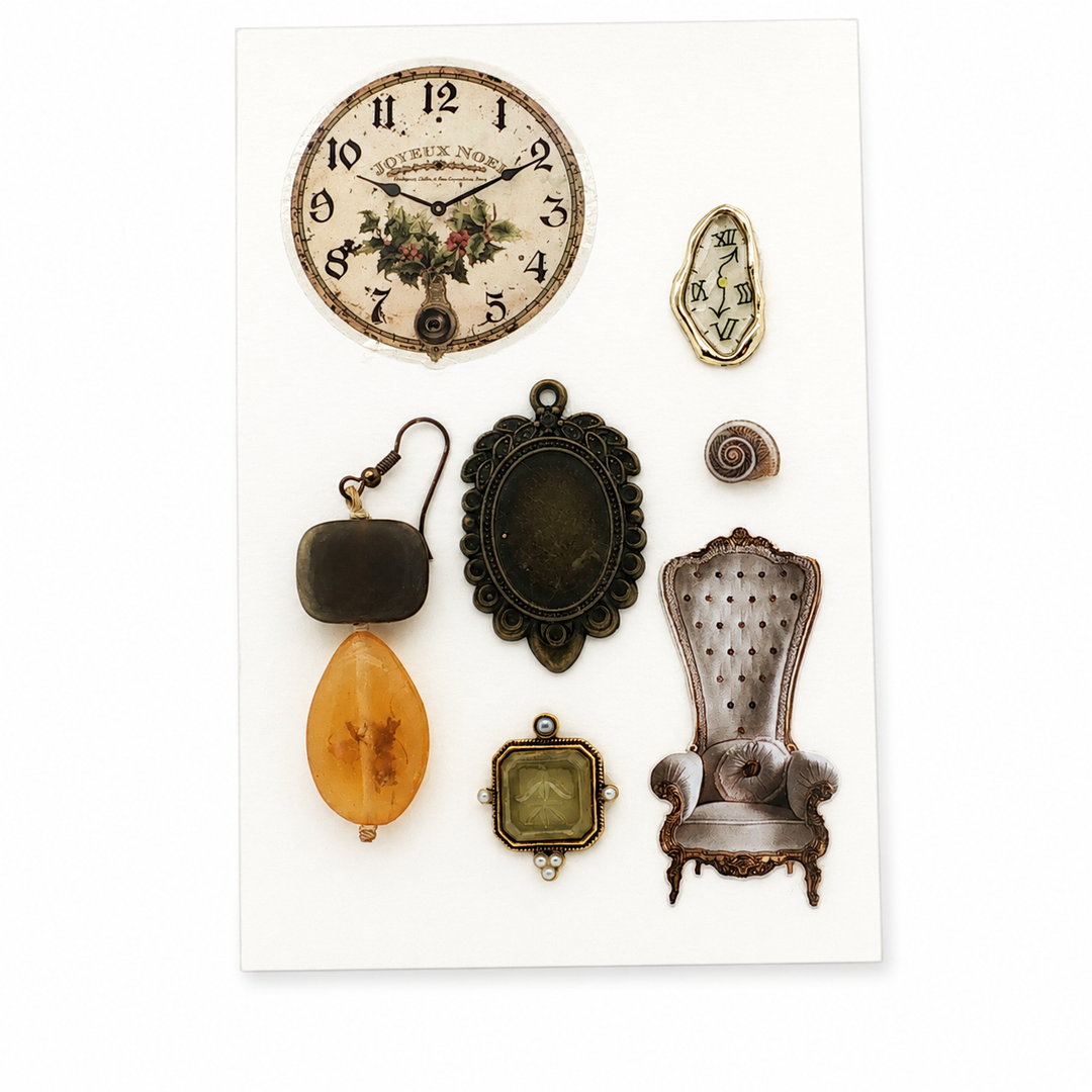 Time Remembered – Personalized Nostalgia Art Postcard | Maralkunst