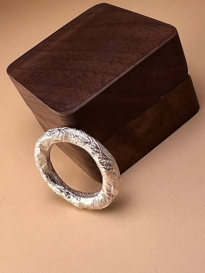 Custom Handmade Silver Ring – From Wax to Wearable Art