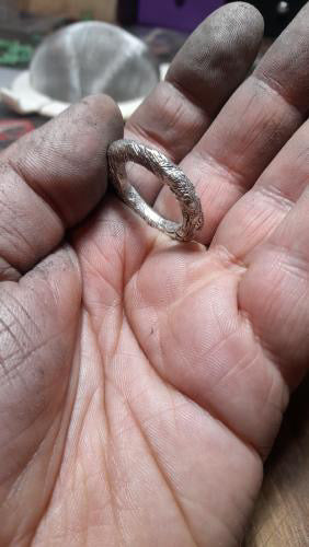 Custom Handmade Silver Ring – From Wax to Wearable Art