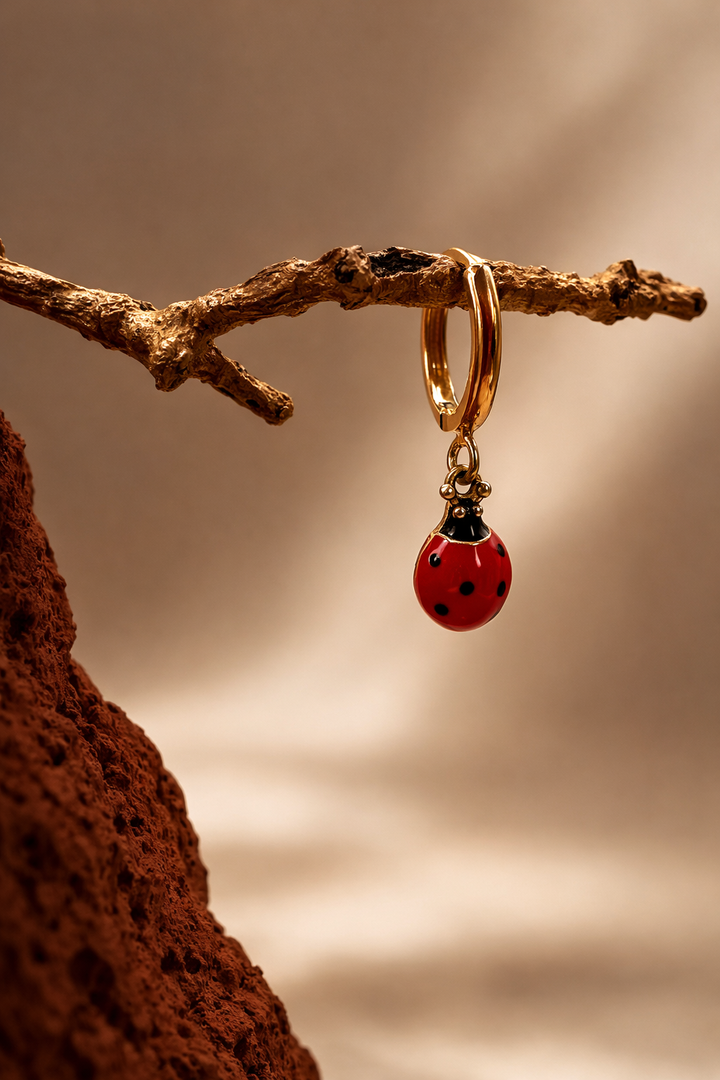 Lucky Ladybug Hoop