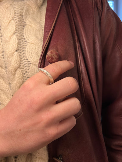 Custom Handmade Silver Ring – From Wax to Wearable Art