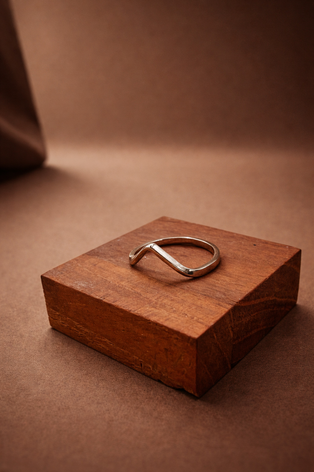 Chekameh – Persian Iranian Turquoise Drop Ring | Contemporary Gallery Jewelry by Maralkunst