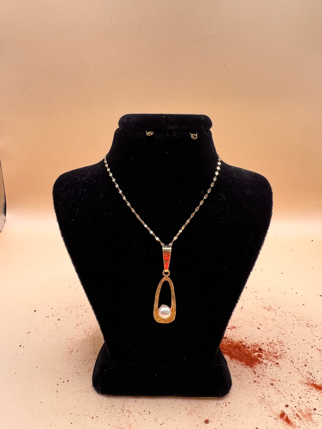 Vintage Nordic Pearl Drop Necklace| A quiet treasure from the past, rediscovered to shine again