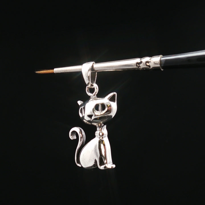 Scandinavian Kitty Pendant