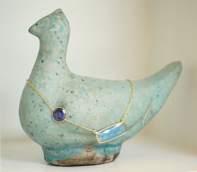 Iranian handmade ceramic turquoise bird