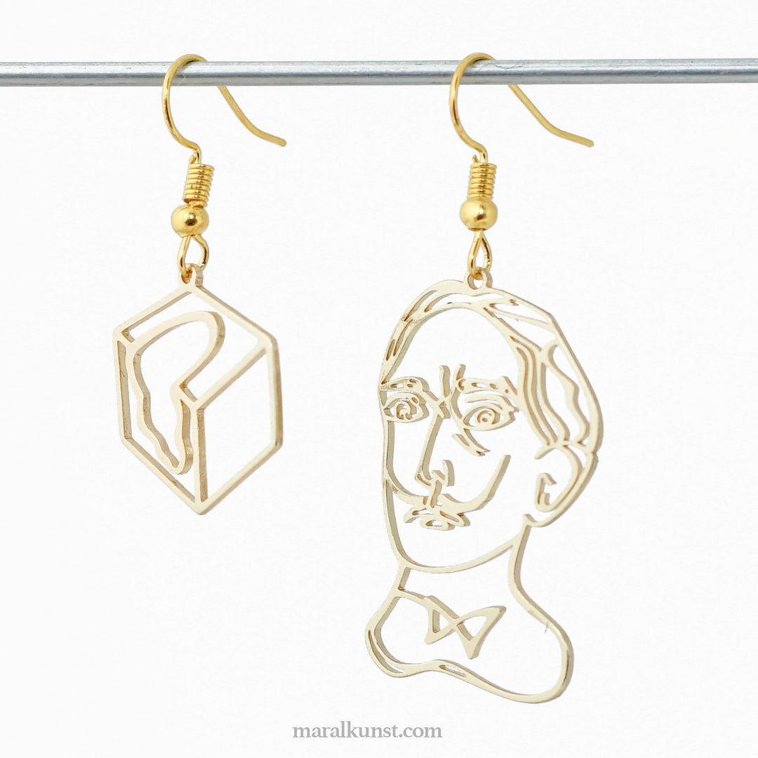 Pop Art Salvador Dali Earrings